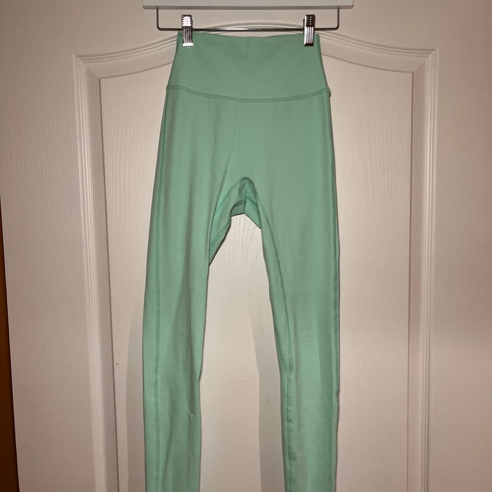 Women's Mint Green High-Waisted Leggings